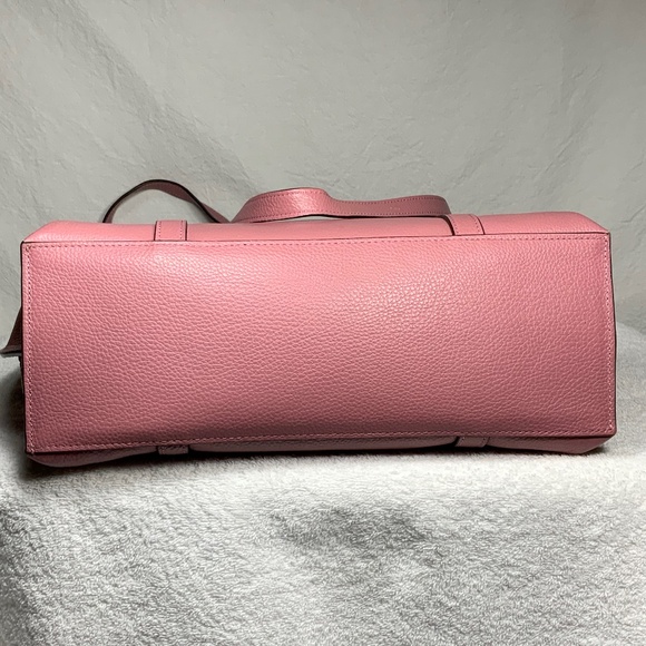 Coach Pink Leather May Tote Shoulder Bag - Picture 9 of 15